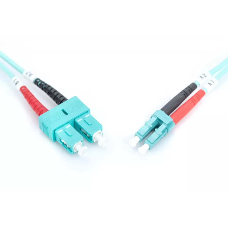 Fiiberoptiline ühendusjuhe Digitus OM3 LC/SC 1m