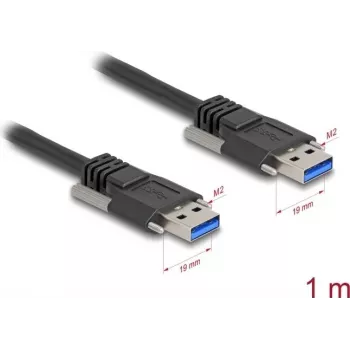 USB-kaabel DeLOCK 80997 USB 3.2 Gen 1 1 m USB A Must