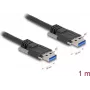 USB-kaabel DeLOCK 80997 USB 3.2 Gen 1 1 m USB A Must