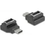 DeLOCK 67235 kaabli soovahetaja USB USB-C USB Type-E must