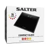 Salter 9207 BCFEU12 Kompaktne elektrooniline vannitoakaal - must