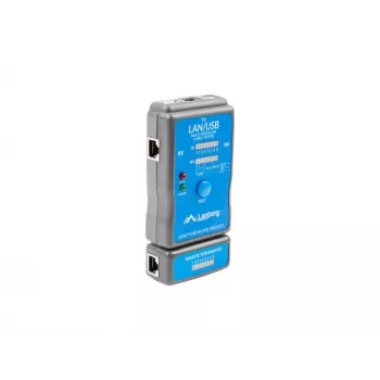 Lanberg NT-0403 võrgukaabli tester PoE tester sinine