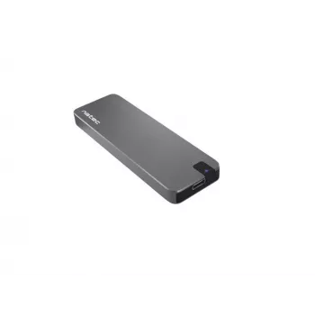 SSD-korpus NATEC Rhino M.2 NVMe must 2 TB USB USB-C, M.2 NVMe, USB 3.1 Gen 2, toetab 30 mm
