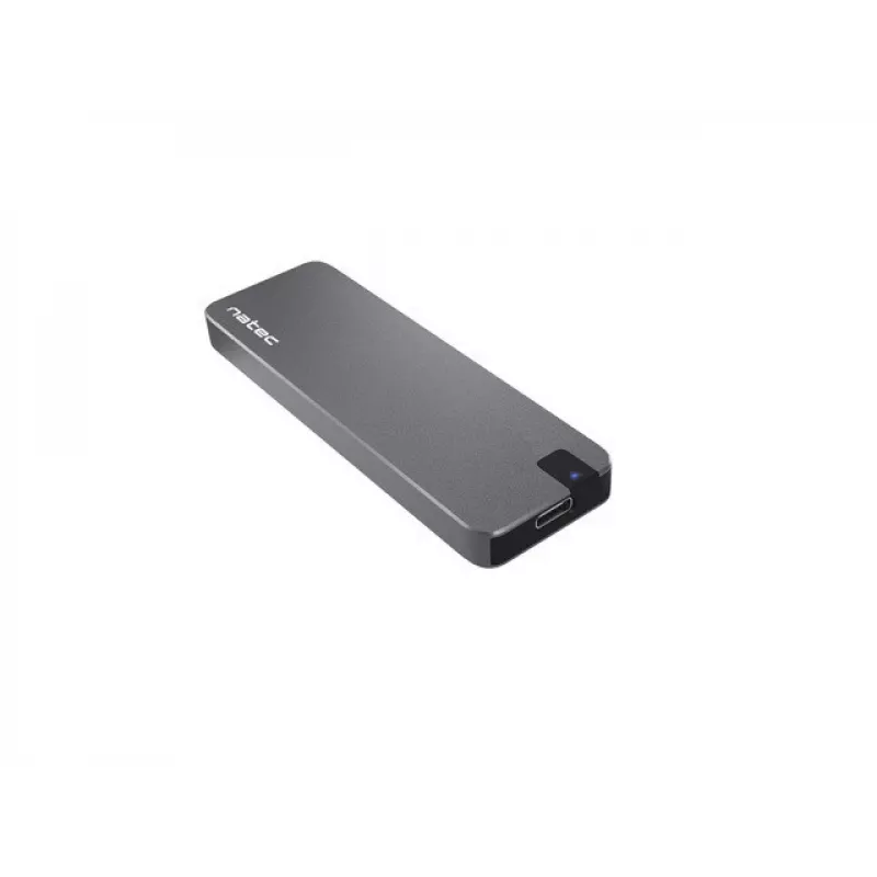 SSD-korpus NATEC Rhino M.2 NVMe must 2 TB USB USB-C, M.2 NVMe, USB 3.1 Gen 2, toetab 30 mm