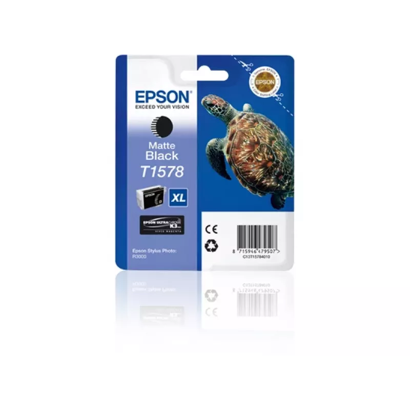 Epson T1578 tindikassett 1 tk Originaal Suur (XL) maht Must