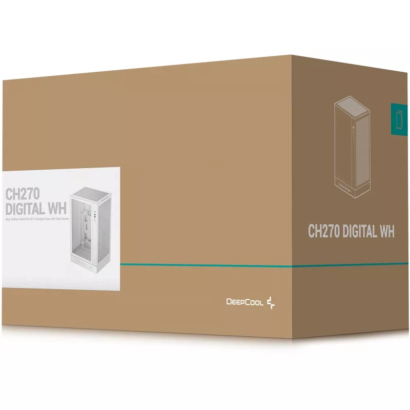 DeepCool CH270 WH korpus (R-CH270-WHNDM0-G-1)