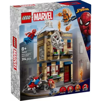LEGO Marvel komplekt 76317 Peeter Parkeri korter Ämblikmehe minifiguuriga