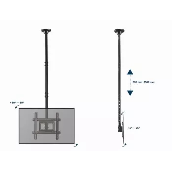 Gembird CM-70 pc(s)-01 TV kinnitus/tugi 177.8 cm (70) Must