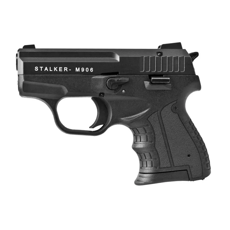 Signaalpüstol STALKER M906 BAS kaliiber .22 Long Blank (6 mm) Must