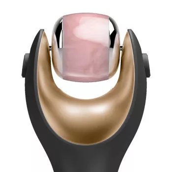 Geske GK000051PK01 roosa kvartsist näorulli pea