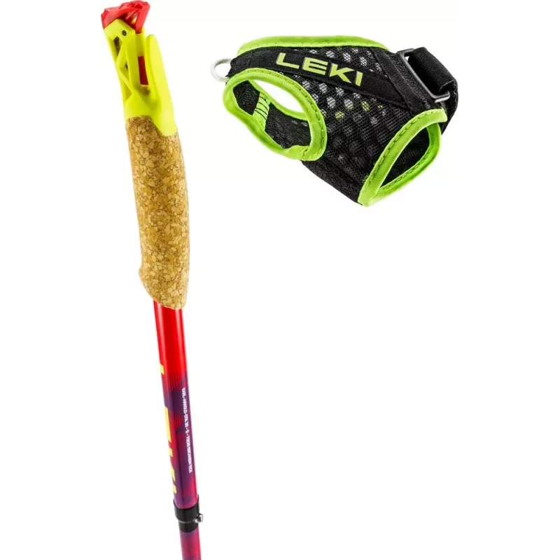 Matkakepid Leki TRL Ultratrail FX One 115 cm, punane