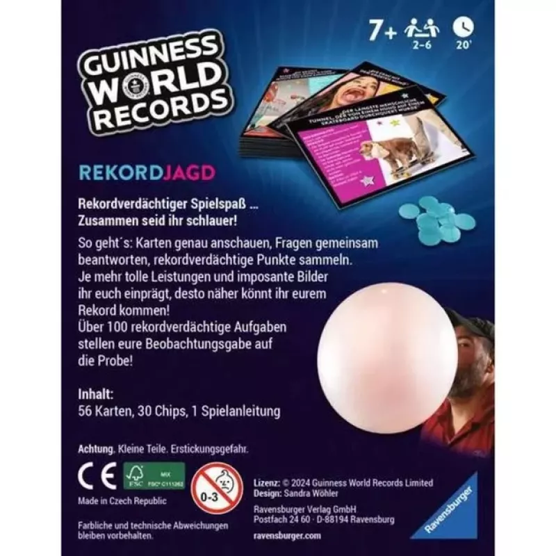 Guinness World Records - Rekordjagd, kaardimäng