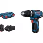 Puurtrell Bosch GSB 12V-35 2x3Ah LBOXX 06019J9000