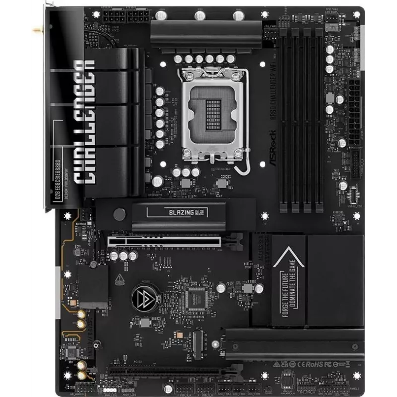 ASRock B860 Challenger WiFi ATX emaplaat