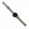 Nutikell ORO-MED ORO-SMART CRYSTAL SILVER — ümmargune metallkorpus, LCD 240×198, 1,04-tolline ekraan, Bluetooth 4.0, veekindel, 120 mAh aku