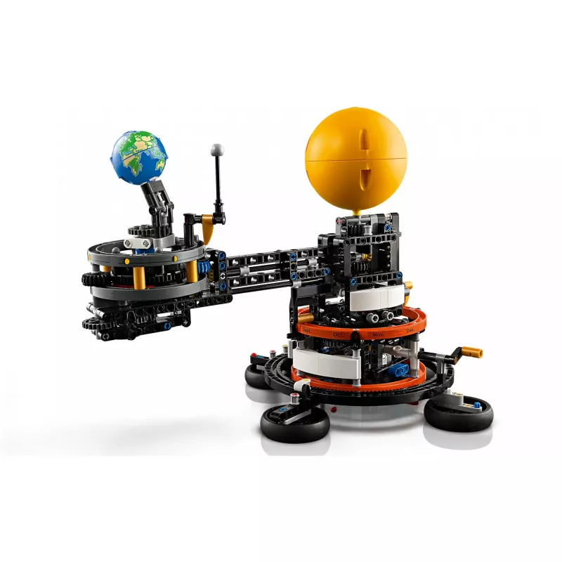 LEGO Technic Maa ja Kuu orbiidil kosmose mänguasjad lastele alates 10. eluaastast, päikesesüsteemi ehitusmänguasi planeetidega