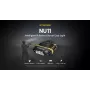 Peavõru taskulamp Nitecore NU11 — 150 lm, IPX5, USB laetav, 41 g, kollane/must