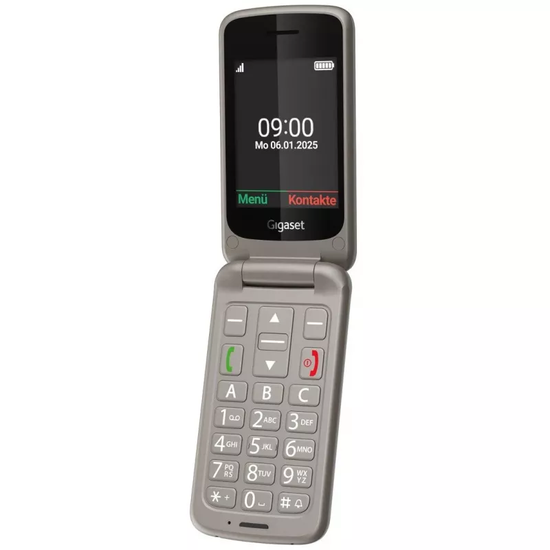 Senior Phone Gigaset GL595 2,8 tolli 0,3 MP hall