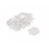 LANBERG RJ-45 juhtmepistik PLU-6000 Cat6 U/UTP kaablitele, läbipaistev/valge, 100 tk pakend