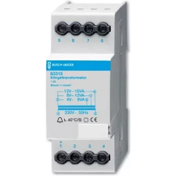 BUSCH JAEGER 8300-0-0045 - 230 V - 50 Hz - Valge - CE - ROHS - 36 mm - 65 mm