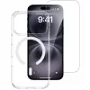 4smarts 360° Premium Protection kaitsekomplekt Apple iPhone 17 Pro jaoks, MagSafe-ühilduv, läbipaistev