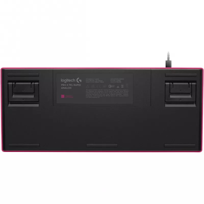 Logitech G PRO X TKL RAPID klaviatuur mängimiseks USB QWERTY roosa Tenkeyless