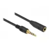 Audiojuhe 3,5 mm isane–emane DeLOCK 85635 5 m must