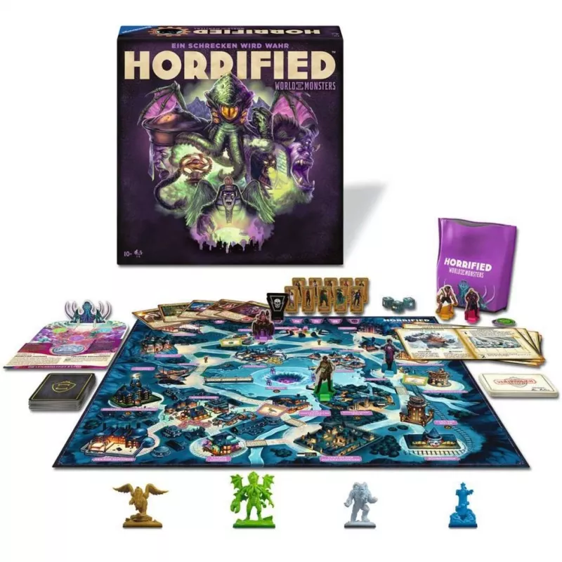 Horrified World of Monsters, lauamäng