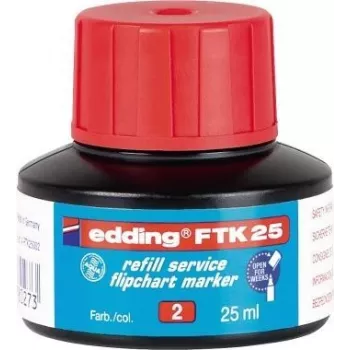 Edding FTK 25 markeri täitetint, veepõhine, punane