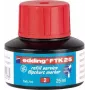 Markerivärv Edding FTK 25, punane tinditäidis 25 ml, ühildub edding 380/383-ga