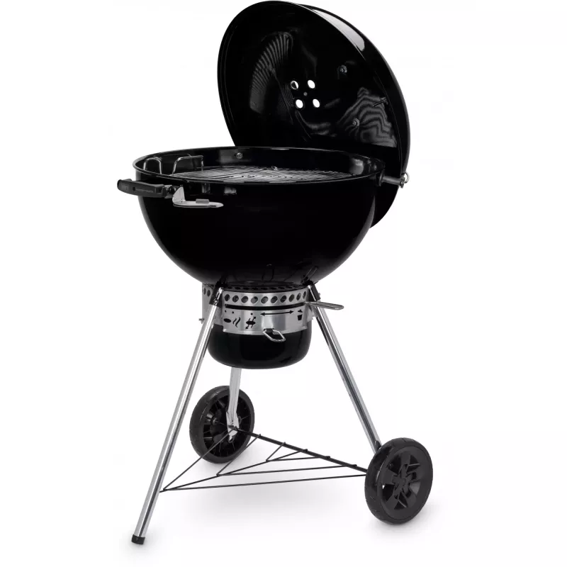 Weber Holzkohlegrill Master Touch GBS E-5750, 57 cm Must