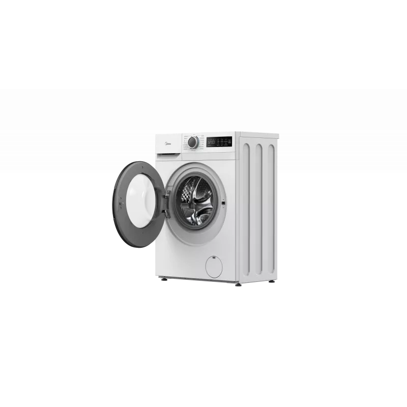 Eestlaetav pesumasin Midea MF110W70B/W-HR — 7 kg, 1200 p/min, A, 60×40 cm, LED-ekraan, aur, valge