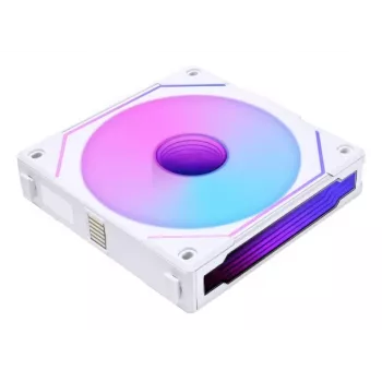 120 mm Lian Li UNI FAN SL-INF Wireless ARGB PWM — valge, modulaarne magnetiline ventilaatorisüsteem