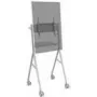 Vision VFM-F10 - Käru - lameekraanile - Teras - Valge - Ekraani suurus: 127-139,7 cm (50-55)