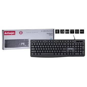 Activejet K-3803S USB klaviatuur