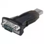Wentronic Goobay USB Serial RS232 Converter mini, Must - USB 2.0-Pistik (Tüüp A) > D-SUB/RS-232-Pistik (9-kontaktiline) (69822)