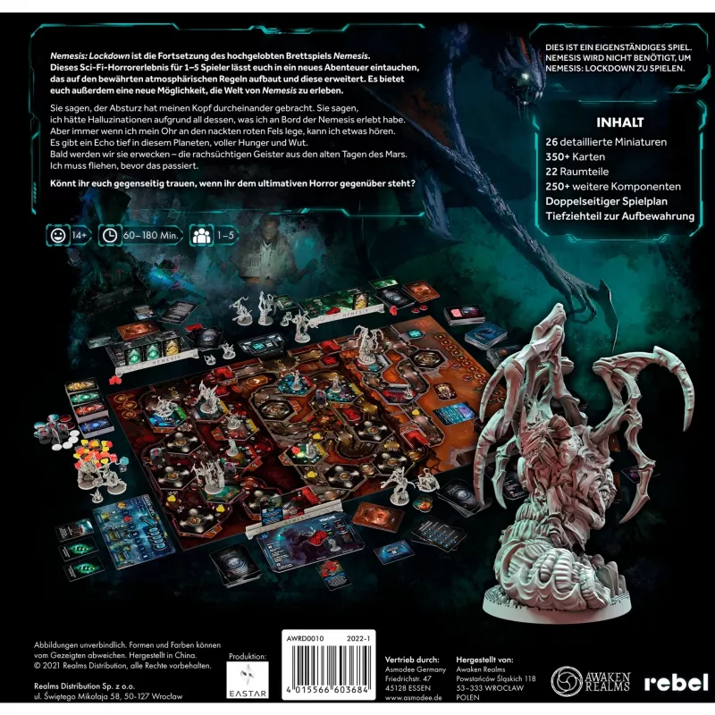 Nemesis: Lockdown, lauamäng
