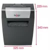Rexel Momentum X406 ristlõikega paberipurustaja P4, osakesteks lõikav purustamine, 4 x 28 mm, 15 L, 125 lehte, 70 dB, nupud