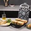 Cecotec võileivagrill | Rock'nToast Family 3in1 | 1500 W | 3 plaati | Must