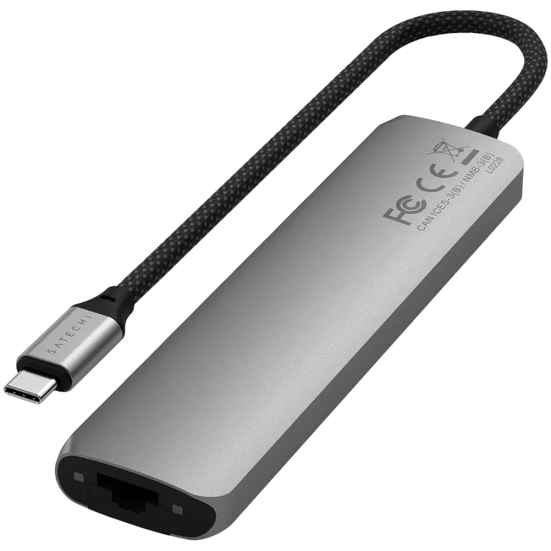 Satechi 7-in-1 USB-C-adapter Ethernetiga