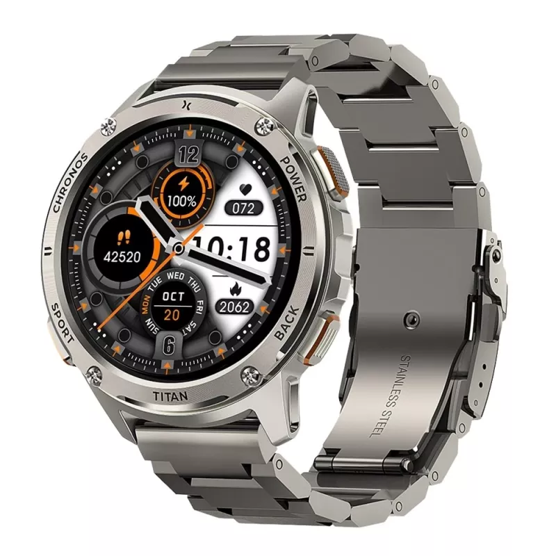 Nutikell FW110 Titan Chronos hõbedane