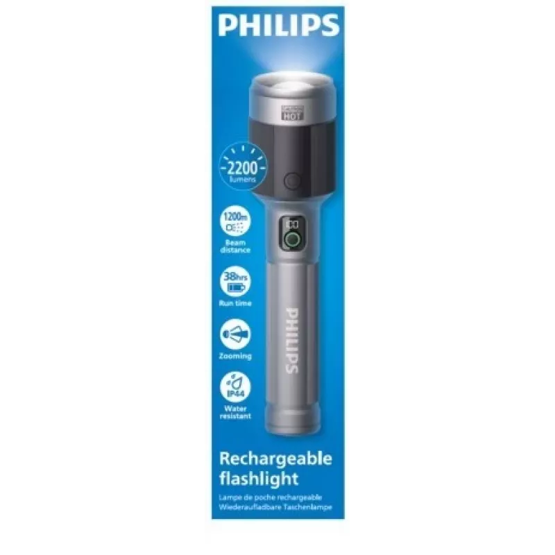 Taskulamp Philips SFL5102/10 laetav USB-C 2200 lm 9000 mAh