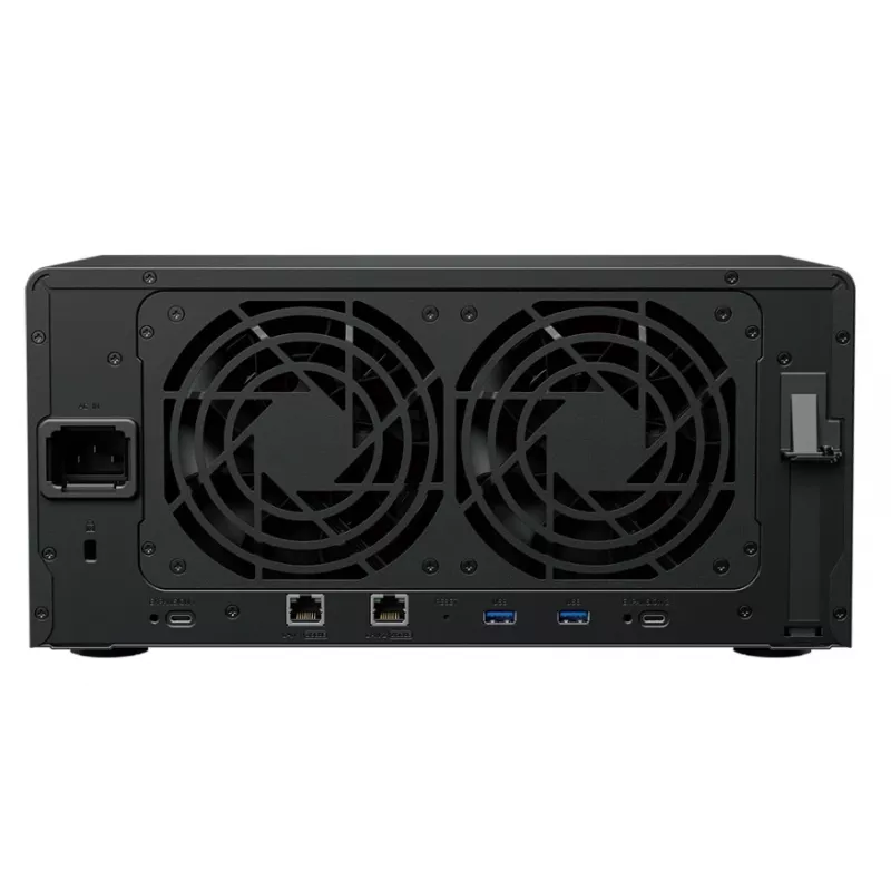 Synology DiskStation DS1825+ NAS/salvestusserver Ryzen Embedded V1500B 8 GB DDR4 0 TB Must