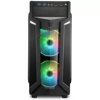 PC korpus Sharkoon VG6-W RGB Midi Tower Must