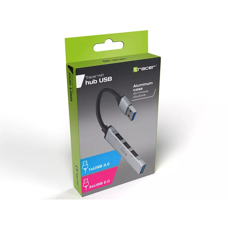 USB-jaotur Tracer 3.0, H41, 4 porti