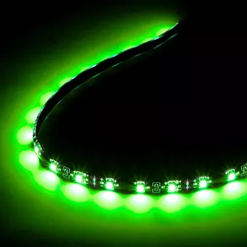 Universaalne ribavalgusti Lamptron FlexLight Pro — mitmevärviline korpus, roheline tuli