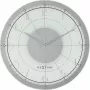 NeXtime kell 8125 Fancy Round, Ø43 cm, sein, valge/hõbedane