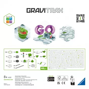 GraviTrax GO Rotative Ravensburger Mitmevärviline 23703