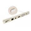 Tolmukate USB USB-C emasele DeLOCK 64095 10 tk valge