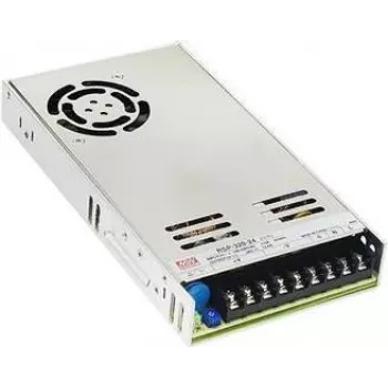 Toiteplokk MEAN WELL RSP-320-5, 320 W, väljund 5 V, sisend 88–264 V, RoHS, 115×215×30 mm
